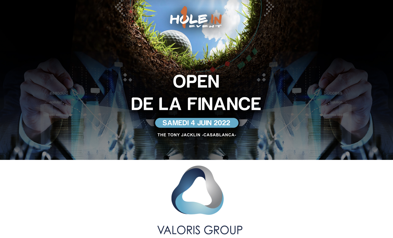 Valoris Group sponsorise L'Open de la finance 2022 de Bouskoura